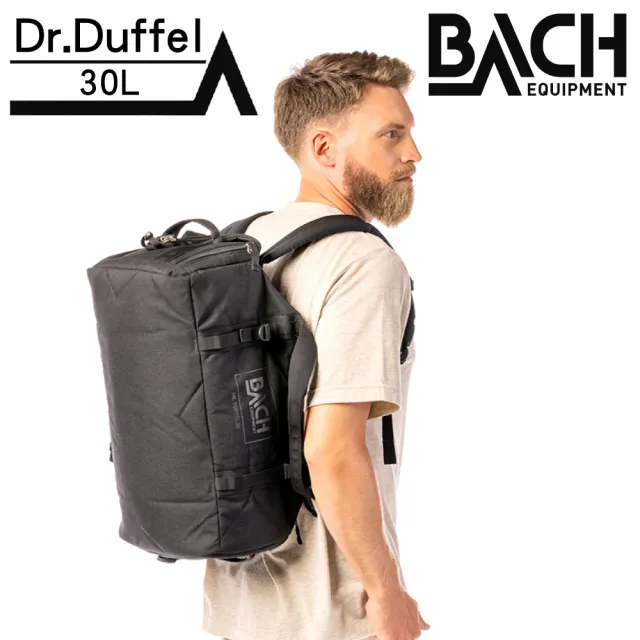 【BACH】旅行袋 30L 黑色 Dr.Duffel 30 281353(後背包 行李袋 旅行包 行李包 可登機)