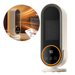 【Alison】雙11限定 智慧溫控陶瓷暖風機電暖器 定時循環送風智能恆溫暖氣機 防傾倒桌上型電暖爐(交換禮物)