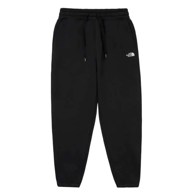 The North Face TNF 休閒 保暖彈力褲腰運動休閒長褲 W BRUSHED TAPPER PANT - AP 女 黑(NF0A8AUEJK3)