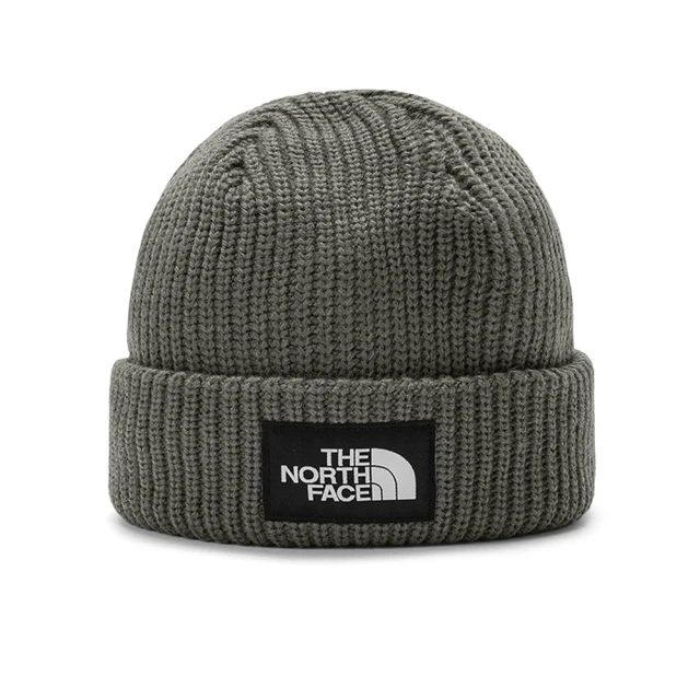 The North Face TNF 北臉 北面 休閒 LOGO布標休閒保暖毛帽 SALTY DOG BEANIE 男 女 灰(NF0A3FJWDYY)