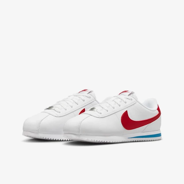 NIKE 耐吉 運動鞋 童鞋 中大童 兒童 阿甘鞋 KIDS CORTEZ GS 白紅 DM0950-115(3C5043)