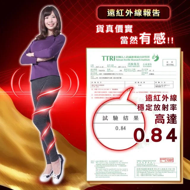 【5B2F 五餅二魚】現貨-遠紅外線3D波形紋雕飾褲-MIT台灣製造(遠紅外線檢測報告 更安心)