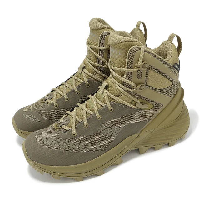 MERRELL 戶外鞋 Rogue Tactical GTX 男鞋 綠 高筒 防水 橡膠大底 抓地 防滑 登山鞋(ML005253)