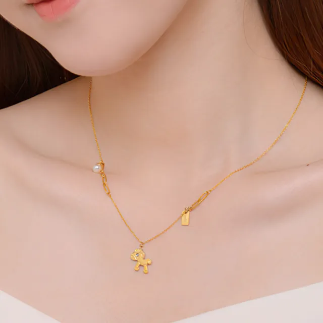 【義大利C&C】鑽五代馬上有錢項鍊