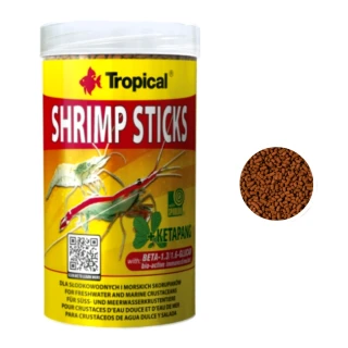 【Tropical 德比克】淡水蝦蟹增豔飼料 100ml/含多種藻類及維他命(水晶蝦.蟹蝦.玫瑰蝦.蟹類底棲型魚類63363)