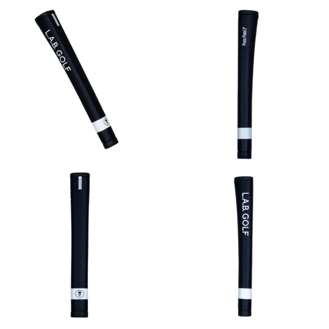 【LAB Golf】高爾夫球推桿 PRESS II 2.0度槍托版偏心握把_黑色(有增加手腕穩定度的握把)
