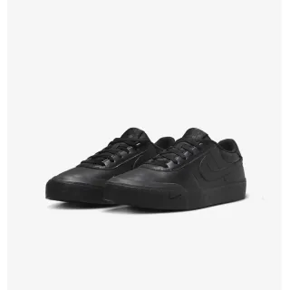 【NIKE 耐吉】COURT SHOT 全黑 復古 休閒鞋 穿搭 皮革(FQ8146-001 ∞)