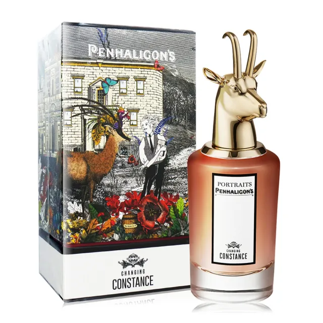 【PENHALIGON’S 潘海利根】獸首淡香精75ml-龍首/山羊/狐狸/花豹/犀牛/獵犬/公鹿/盤羊-多款可選-國際航空版