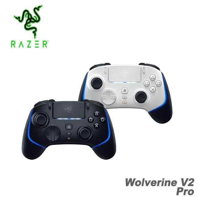 【Razer 雷蛇】Wolverine V2 Pro 金鋼狼 專業版無線控制器(PS原廠授權 支援PS5/PC)