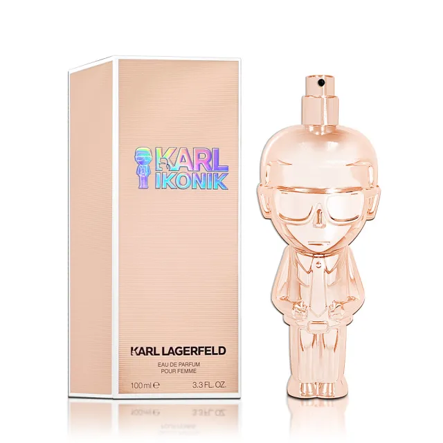 【KARL LAGERFELD 卡爾】時尚大帝 • 流光金女性淡香精 100ML(專櫃公司貨)