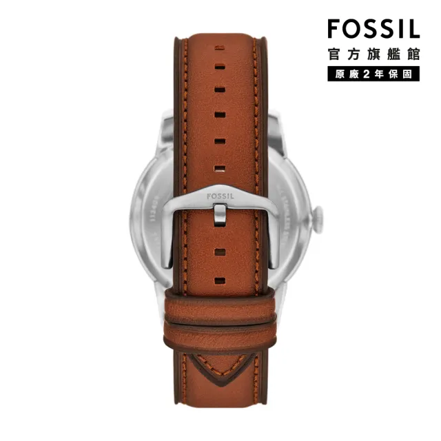 【FOSSIL】Townsman系列 摩登都會機械手錶 真皮錶帶 44MM (多色可選)