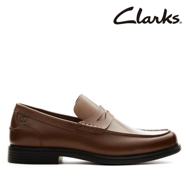 Clarks 男鞋 Un Aldric On 全新升級寬楦優質便士樂福鞋(CLM78045D)