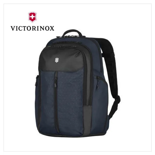 【VICTORINOX 瑞士維氏】17吋手提電腦後背包/藍色(606731)