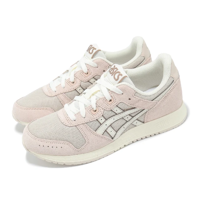 asics 亞瑟士 休閒鞋 Lyte Classic 女鞋 粉 米白 麂皮 拼接 復古 亞瑟士(1202A306253)