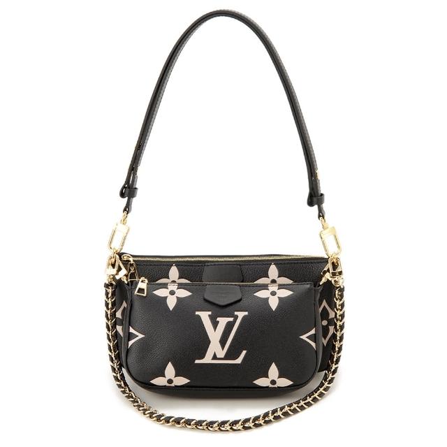LV LOUIS VUITTON路易威登 M45777 經典 Multi Pochette Accessoires 系列兩用款肩背斜背包 這款 LV M45777 經典 Multi Pochette Accessoires 兩用款肩背斜揹包,結合時尚與實用性,適合日常出勤與休閒場合。採用高品質皮革製成,擁有優雅的經典設計與精緻的 LV 標誌,內部分隔設計讓物品存放更為整齊。可單手提拿或肩背,輕便靈活,是時尚愛好者必備的配件。