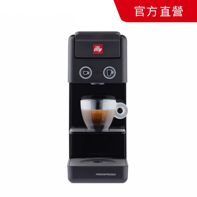 illy Y3.3 膠囊咖啡機(黑色)