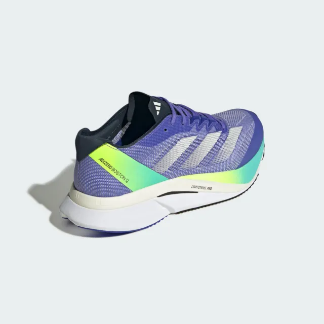 【adidas 愛迪達】慢跑鞋 男鞋 運動鞋 緩震 ADIZERO BOSTON 12 M 紫 IF9211