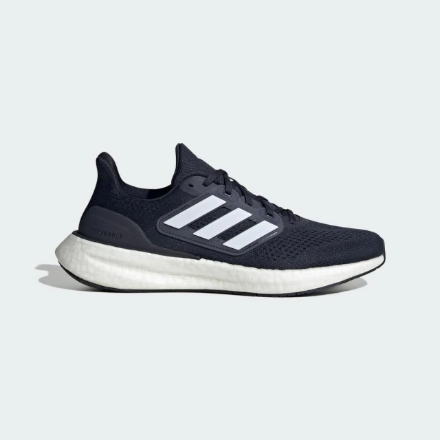 adidas 愛迪達 Pureboost 23 男 慢跑鞋 運動 路跑 訓練 跑鞋 緩震 耐磨 透氣 深藍 白(IF2373)