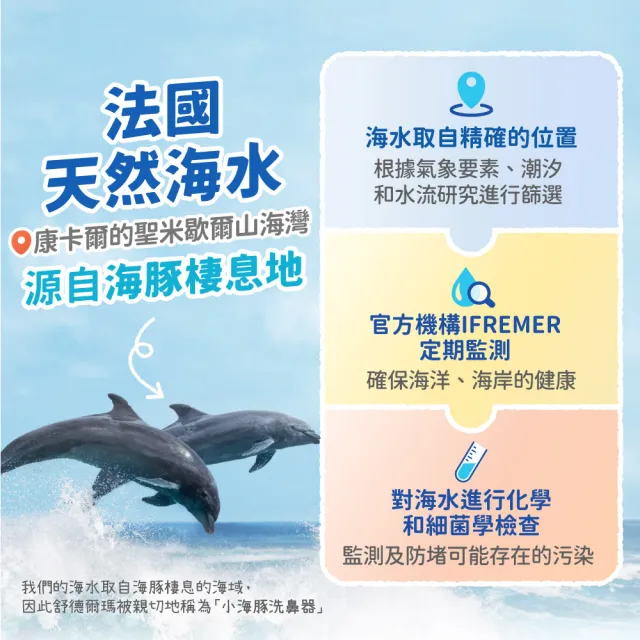 【Sterimar】舒德爾瑪海水洗鼻器 日常型(100ml×4瓶)