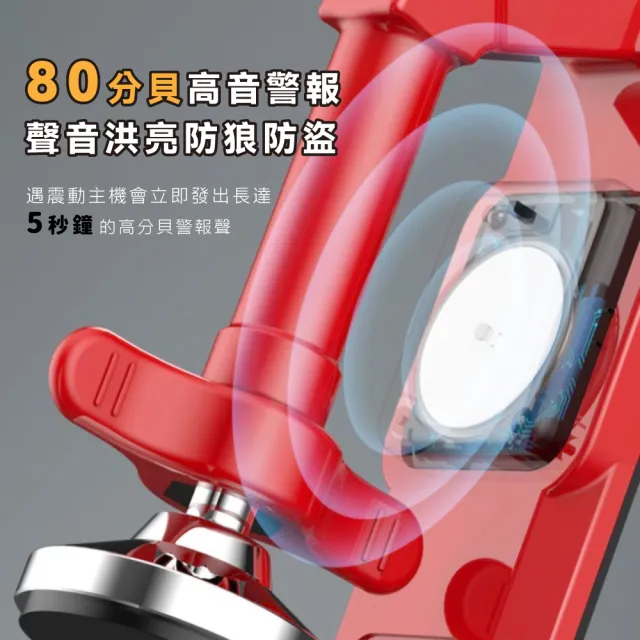【安全家】家用快速拆裝防盜報警阻門器(高分貝 免打孔 安檢 防狼 防撞頂門器 堵門 門擋 租屋 飯店 出國)