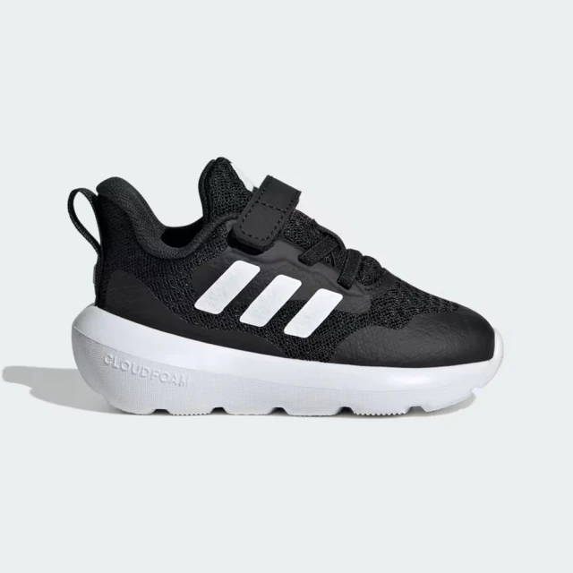 adidas 愛迪達 FORTARUN 2.0 幼童運動鞋(IH2860 男童/女童 童鞋 小童慢跑鞋 魔鬼氈 黑)