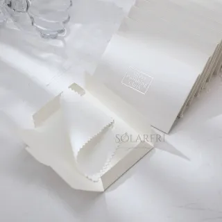 【SOLARFRi】10入組拭銀布 獨立包裝銀飾專用護理去污擦銀布-10入裝(6.5*10cm 銀飾拋光 銀飾救星)