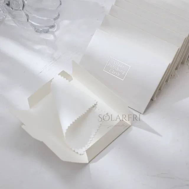 【SOLARFRi】10入組拭銀布 獨立包裝銀飾專用護理去污擦銀布-10入裝(6.5*10cm 銀飾拋光 銀飾救星)