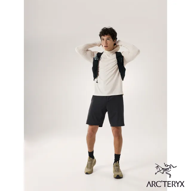 【Arcteryx 始祖鳥官方直營】男 Cormac 快乾套頭衫(絹絲雜白)