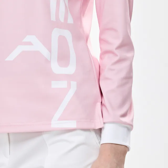 【PING】女款ARIZONA吸濕排汗高爾夫薄長袖POLO衫-粉色(GOLF/高爾夫球衫/RA24202-15)