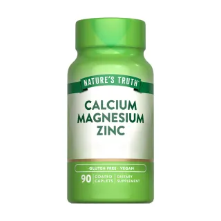 【Nature’s Truth 綠萃淨】鈣鎂鋅活力複合錠(90錠/瓶)