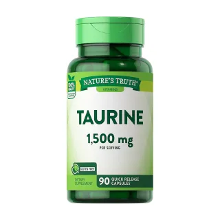 【Nature’s Truth 綠萃淨】牛磺酸膠囊(90粒/瓶)