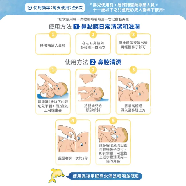 【STERIMAR 舒德爾瑪】舒德爾瑪海水洗鼻器 嬰幼兒日常型(100ml)