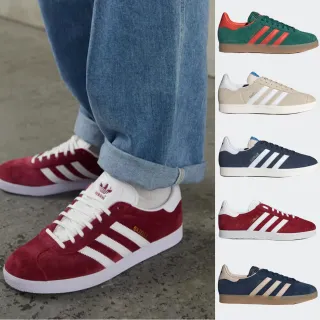 【adidas 愛迪達】雙11 運動鞋 慢跑鞋 休閒鞋 男鞋 女鞋 GAZELLE(IG6200&IF3817&IG6212&B41645&IG6201)