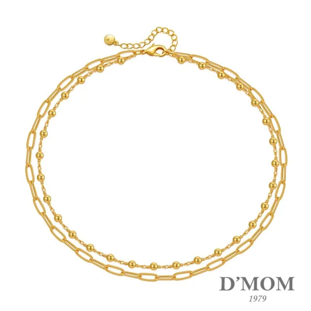 【DMOM】極簡百搭雙層鏈項鍊