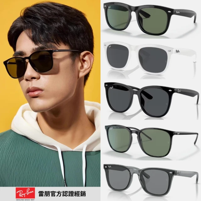 RayBan 雷朋 熱賣膠框 亞洲版型 墨鏡組合(RB4379D、RB4260D、RB4387F、RB4391D、RB4392D、RB4401D)