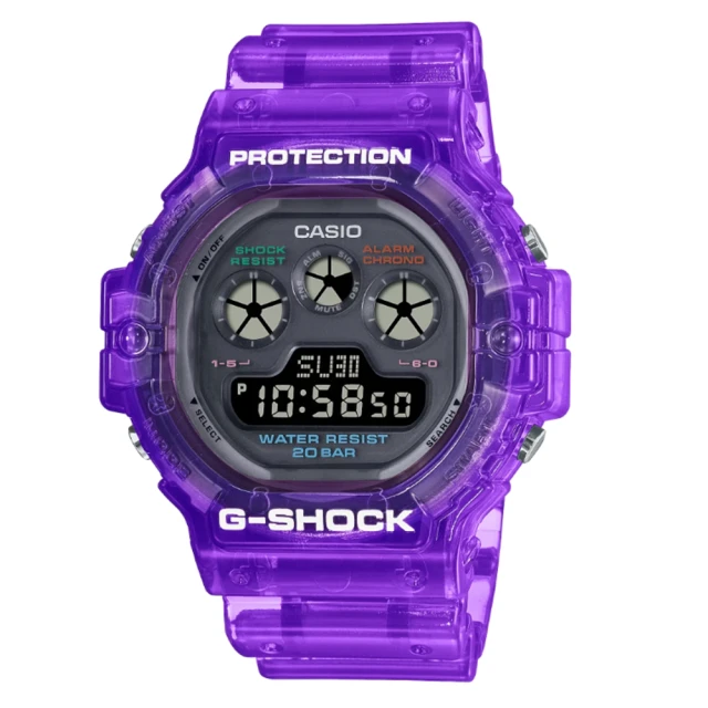 CASIO 卡西歐 G-SHOCK 粉彩金屬八角手錶 女錶(