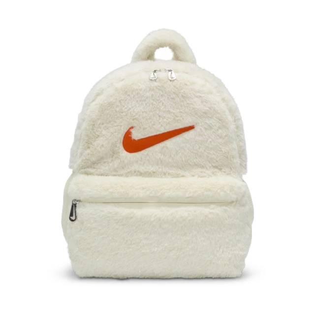 NIKE 耐吉 Y NK FX FUR BACKPACK 金蔥毛絨包 後背包 女 - FZ1330113