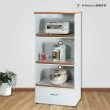 【Miduo 米朵塑鋼家具】2.2尺一抽三拉盤塑鋼電器櫃 防水塑鋼家具（附插座）
