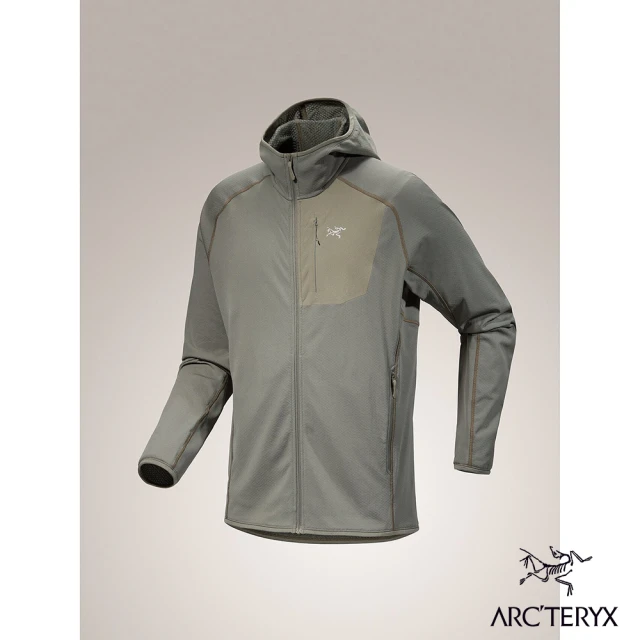 Arcteryx 始祖鳥 男 Delta 刷毛外套(糧草綠)