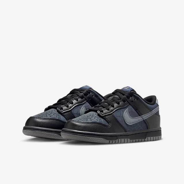 NIKE 耐吉 運動鞋 休閒鞋 女鞋 中大童 男鞋 NIKE DUNK LOW GS Symbiote 藍黑 黑蜘蛛 夜光(HQ3815001)