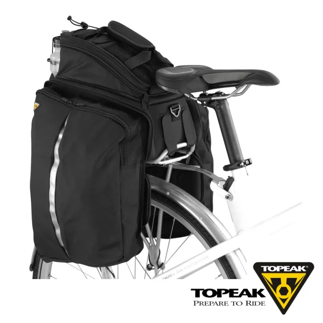 【TOPEAK】MTS TrunkBag DXP 綁帶式登山車後貨架包/大馬鞍袋22.6L