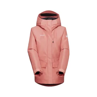 【Mammut 長毛象官方直營】Fall Line HS Thermo Hooded Jacket AF 石英粉  女款 #1010-30900