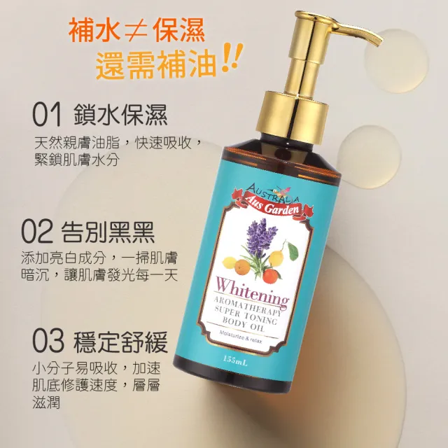 【Ausgarden 澳維花園】玫瑰果 薰衣草迷迭香按摩精油155mlx3任選頂級SPA按摩精油 香氛保養