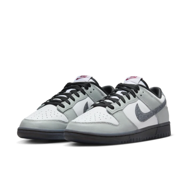 NIKE 耐吉 運動鞋 休閒鞋 女鞋 W NIKE DUNK LOW LX 灰黑 閃勾 細閃粉(HQ3462191)