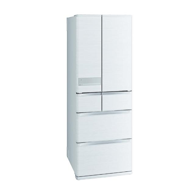 【MITSUBISHI 三菱】日本原裝525L一級能效六門變頻冰箱(MR-JX53C-W)