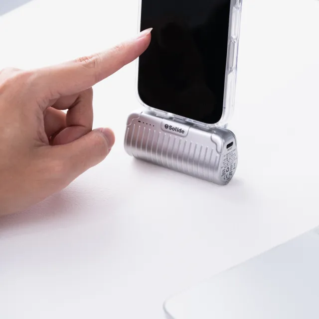 【SOLiDE】5000mAh Type-C Galaxy銀河 質感時尚口袋行動電源