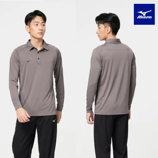 【MIZUNO 美津濃】長袖POLO衫 32TAB118XXL（任選一件）(POLO衫)