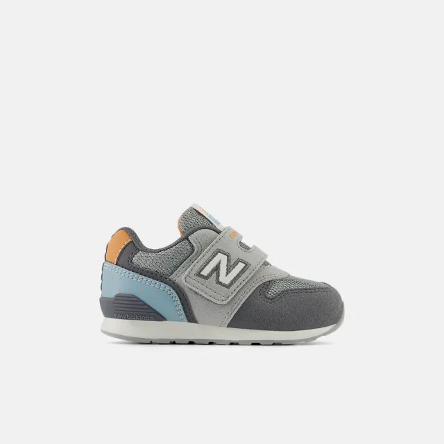 【NEW BALANCE】NB 運動鞋 童鞋 小童 兒童 魔鬼氈 灰 IZ996PB3-W楦