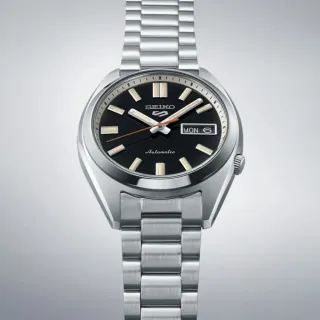 【SEIKO 精工】SNXS系列 復古中性機械腕錶-37.4mm/黑色(SRPK89K1/4R36-15M0D)