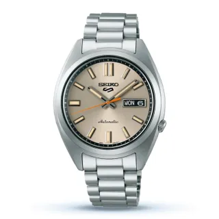【SEIKO 精工】SNXS系列 復古中性機械腕錶-37.4mm/香檳色(SRPK91K1/4R36-15M0N)